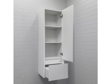 Шкаф-Колонна «Comforty» Марсель-40, 40,5x120x34см, Белый (00-00012273CF)