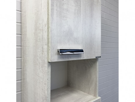 Шкаф-Колонна «Comforty» Никосия-35, 35x160x32см, Дуб Белый (00-00015953CF)