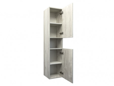 Шкаф-Колонна «Comforty» Никосия-35, 35x160x32см, Дуб Белый (00-00015953CF)