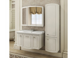 Шкаф-Колонна «Comforty» Палини-42, 42x166x32см, Белый (00004148012CF)