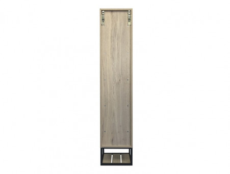 Шкаф-Колонна «Comforty» Порто-35, 35x170x24см, Дуб Дымчатый (00-00009981CF)