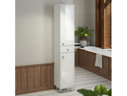 Шкаф-Колонна «Comforty» Сочи-35, 35x190x32см, Белый (00004136987CF)