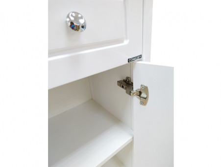 Шкаф-Колонна «Comforty» Тбилиси-40, 43x123x37см, Белый (00003132633CF)