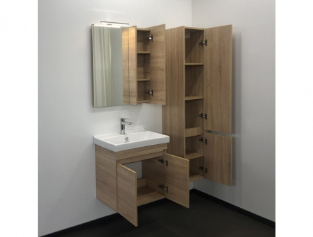 Шкаф-Колонна «Comforty» Тромсе-35, 35x160x32см, Дуб Сонома (00004151266CF)