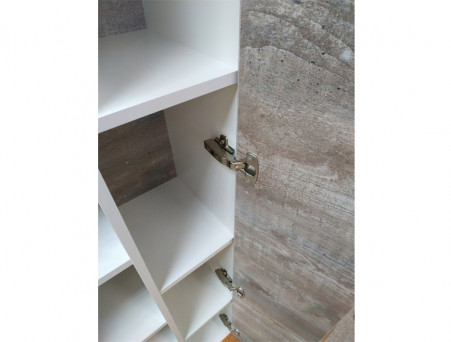 Шкаф-Колонна «Comforty» Турин-45, 45x160x32см, Дуб Бежевый (00004136455CF)