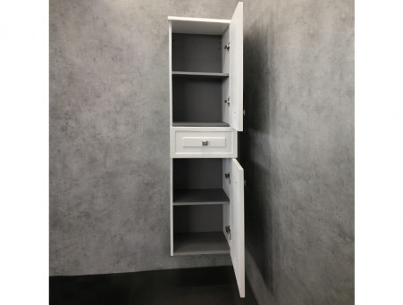 Шкаф-Колонна «Comforty» Феррара-40, 41x162x34см, Белый (00004148010CF)