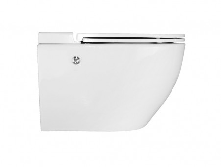 Унитаз Импульсный «Azario» Подвесной, Микролифт, Полукруглый, 360x570x375мм (AZ-102C)