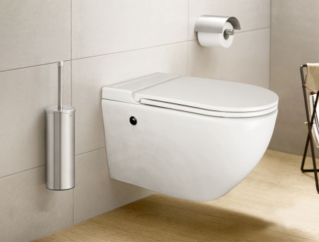 Унитаз Импульсный «Azario» Подвесной, Микролифт, Полукруглый, 360x570x375мм (AZ-102C)