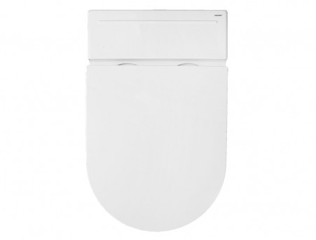 Унитаз Импульсный «Azario» Подвесной, Микролифт, Полукруглый, 360x570x375мм (AZ-102C)