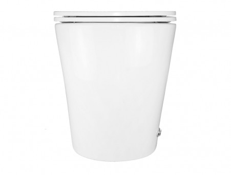 Унитаз Импульсный «Azario» Подвесной, Микролифт, Полукруглый, 360x570x450мм (AZ-102)