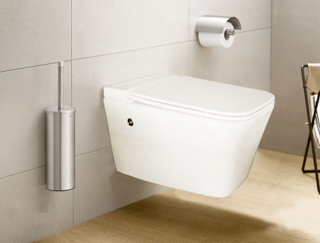 Унитаз Импульсный «Azario» Подвесной, Микролифт, Квадратный, 360x590x380мм (AZ-101C)