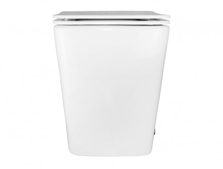 Унитаз Импульсный «Azario» Подвесной, Микролифт, Квадратный, 360x590x440мм (AZ-101 A)