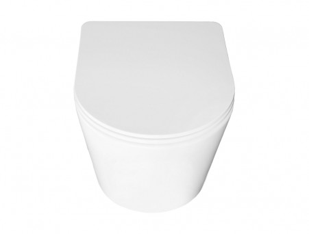 Подвесной Унитаз «Azario» Atrio, Безободковый, Микролифт, 490x365x360 (AZ-2330)