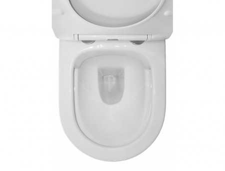 Подвесной Унитаз «Azario» Atrio, Безободковый, Микролифт, 490x365x360 (AZ-2330)