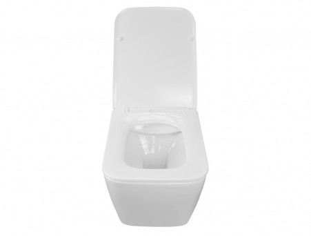 Подвесной Унитаз «Azario» Boca, Безободковый, Микролифт, 520x360x370 (AZ-2002)