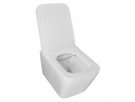 Подвесной Унитаз «Azario» Boca, Безободковый, Микролифт, 520x360x370 (AZ-2002)