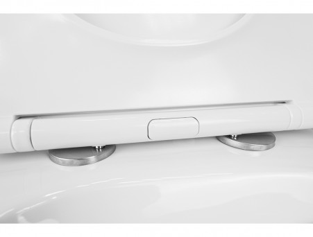 Подвесной Унитаз «Azario» Boca, Безободковый, Микролифт, 520x360x370 (AZ-2002)