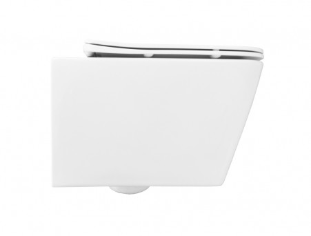 Подвесной Унитаз «Azario» Boca, Безободковый, Микролифт, 520x360x370 (AZ-2002)