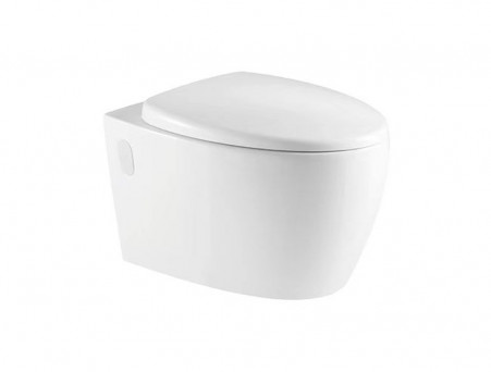 Подвесной Унитаз «Azario» Deya, Безободковый, Микролифт, 570x390x355 (AZ-2115)