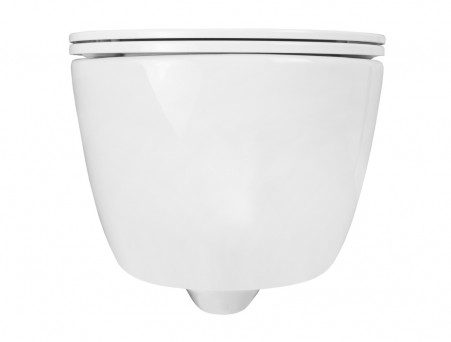 Подвесной Унитаз «Azario» Ferio, Безободковый, Микролифт, 545x330x360 (87565)