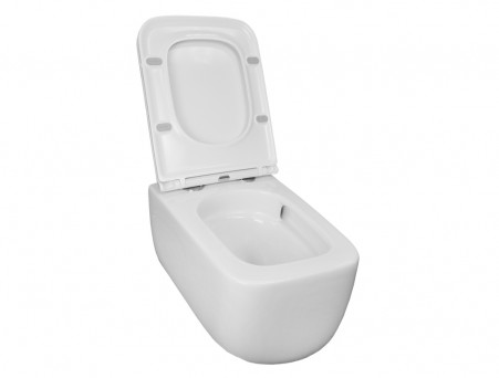 Подвесной Унитаз «Azario» Flavia, Микролифт, 515x360x360 (AZ-0076-UQ1)