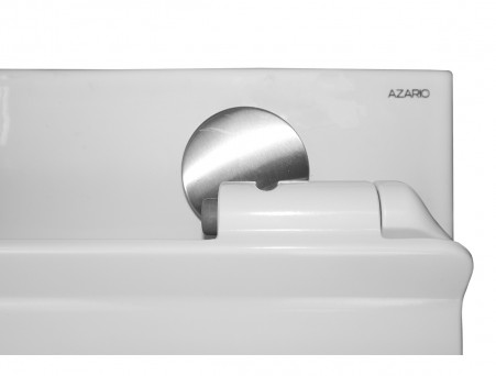 Подвесной Унитаз «Azario» Fretta Round, Безободковый, Микролифт, 485x365x360 (AZ-2617E)