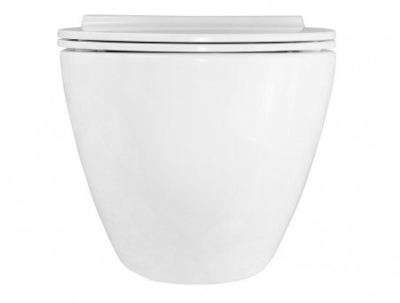 Подвесной Унитаз «Azario» Geno, Безободковый, Микролифт, 490x360x360 (AZ2196D)