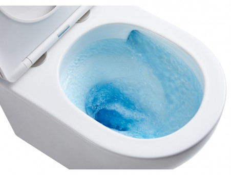 Подвесной Унитаз «Azario» Grado, Антивсплеск, Микролифт, 490x360x370 (AZ-0046-UQ)