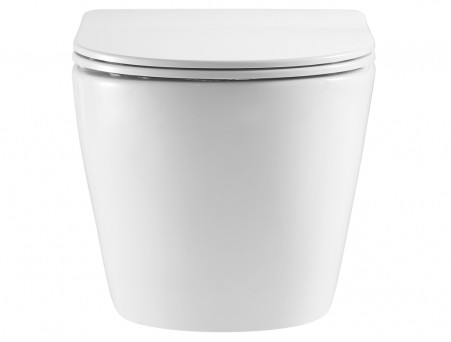 Подвесной Унитаз «Azario» Grado, Антивсплеск, Микролифт, 490x360x370 (AZ-0046-UQ)