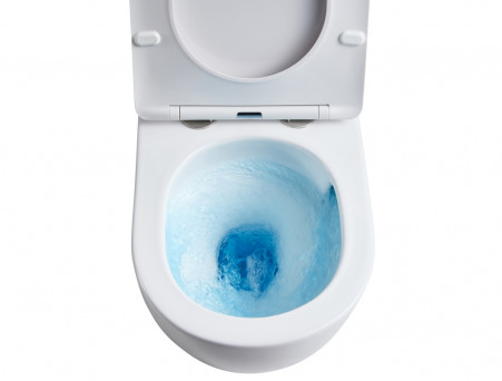 Подвесной Унитаз «Azario» Grado, Антивсплеск, Микролифт, 490x360x370 (AZ-0046-UQ)