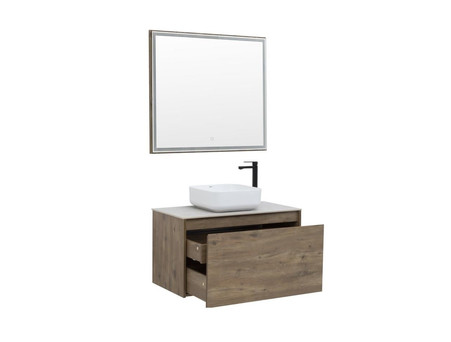 Зеркало «Aquanet» Nova Lite 90 Дуб Рустикальный Led (00249516)