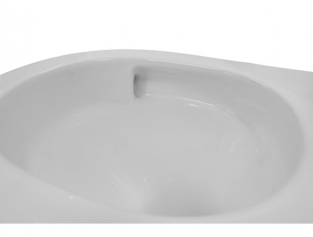 Подвесной Унитаз «Azario» Grado, Безободковый, Микролифт, 490x360x370 (AZ-0046-UQ3)