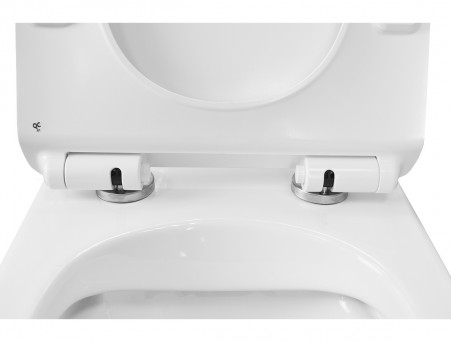 Подвесной Унитаз «Azario» Grado, Безободковый, Микролифт, 490x360x370 (AZ-0046N)