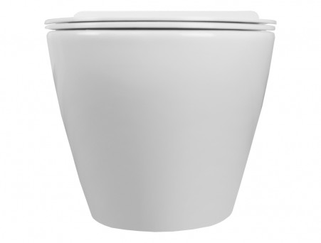 Подвесной Унитаз «Azario» Grado, Безободковый, Микролифт, 490x360x370 (AZ-0046N)