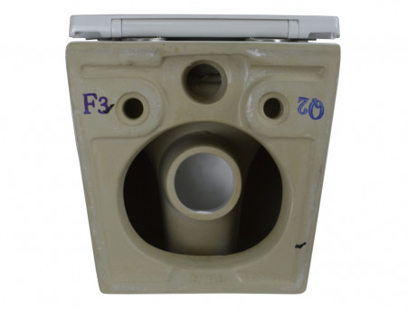 Подвесной Унитаз «Azario» Grado, Безободковый, Микролифт, 490x360x370 (AZ-0046N)