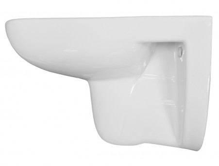 Подвесной Унитаз «Azario» Pavia, Безободковый, Микролифт, 550x375x350 (AZ-2005)