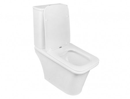 Унитаз-Компакт «Azario» Avero Напольный, Безободковый, Микролифт, 660x820x360 (AZ-3121)