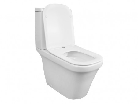 Унитаз-Компакт «Azario» Candy Напольный, Безободковый, Микролифт, 620x780x370 (AZ-1503B)