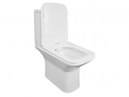 Унитаз-Компакт «Azario» Formal Напольный, Безободковый, Микролифт, 615x790x370 (AZ-1353B)