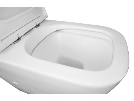 Унитаз-Компакт «Azario» Mirada S, Безободковый с Бачком, Микролифт, 620x920x385 (AZ-1288A)