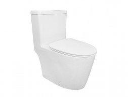 Унитаз-Моноблок «Creo Ceramique» One Напольный, Безободковый, Микролифт, 720x760x370 (ON0101)