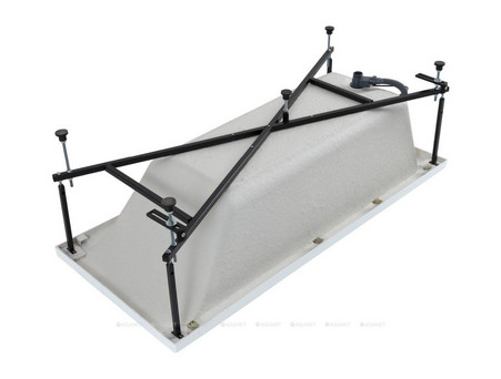 Акриловая Ванна «Aquanet» Bright 180x80, с Каркасом (00233143)