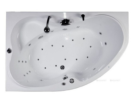 Акриловая Ванна «Aquanet» Capri 170x110 L, с Каркасом (00205345)