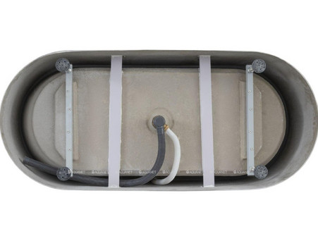 Акриловая Ванна «Aquanet» Family Smart 170x78 Matt Finish, Панель Black Matte (88778-MW-MB)