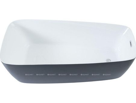 Акриловая Ванна «Aquanet» Family Trend 170x78 Gloss Finish, Панель Black Matte (90778-GW-MB)