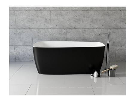 Акриловая Ванна «Aquanet» Family Trend 170x78 Gloss Finish, Панель Black Matte (90778-GW-MB)