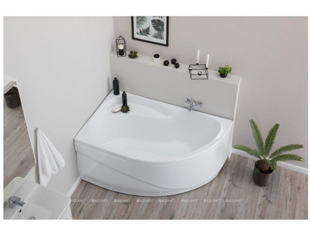 Акриловая Ванна «Aquanet» Graciosa 150x90 L, с Каркасом (00205325)