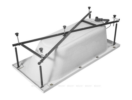 Акриловая Ванна «Aquanet» Lotos 175x80, с Каркасом (00328870)