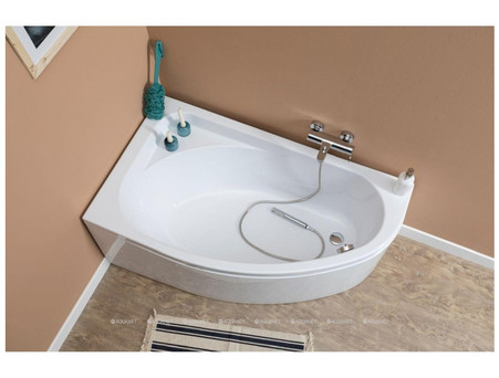 Акриловая Ванна «Aquanet» Mia 140x80 L, с Каркасом (00246817)