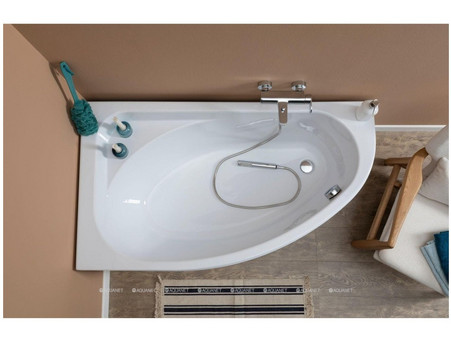 Акриловая Ванна «Aquanet» Mia 140x80 L, с Каркасом (00246817)